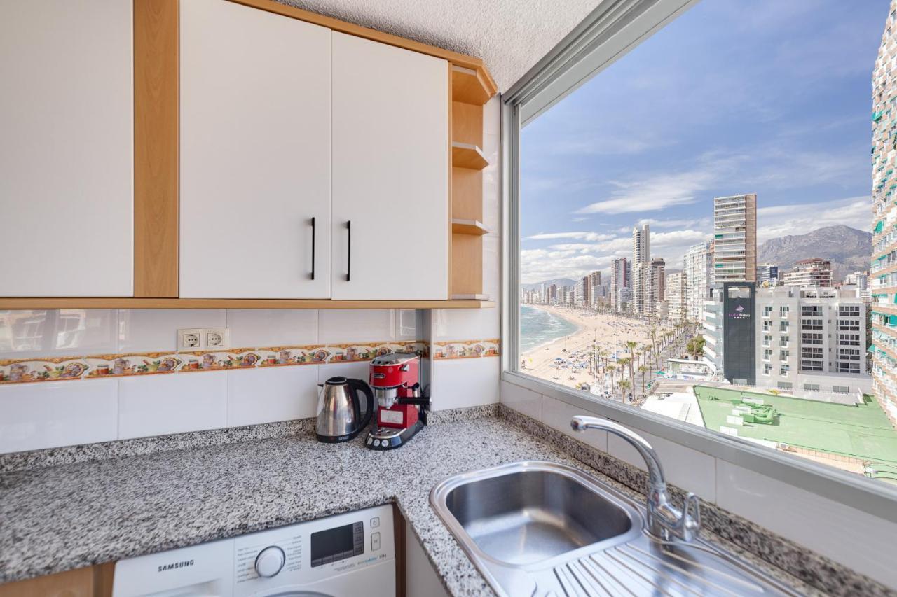 Levante Sunset Front Line Apartment Almadraba Бенидорм Экстерьер фото